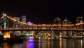 Brisbane city night scape
