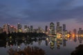 Brisbane with reflexion