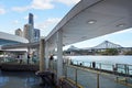 Brisbane Riverside ferry wharf Royalty Free Stock Photo