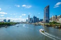 Brisbane skyline, capital of Queensland, Australia Royalty Free Stock Photo
