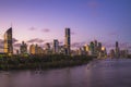 Brisbane skyline, capital of Queensland, Australia Royalty Free Stock Photo