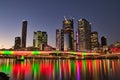 Scenic Brisbane Skyline at dawn