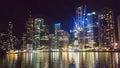 Brisbane Skyline - Romantic Brisbane by night Qld Australia
