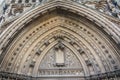 Bristol Cathedral archway entrance Royalty Free Stock Photo