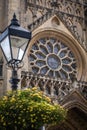 Bristol Cathedral detail Royalty Free Stock Photo