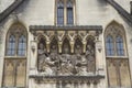 Bristol Cathedral founded in 1140, originally named St Augustine`s Abbey. Royalty Free Stock Photo