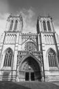 Bristol Cathedral founded in 1140, originally named St Augustine`s Abbey.