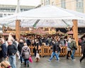 Bristol Christmas Market, German Market - People at the market A