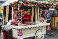 Bristol Christmas Market, German Market - Roasted Chestnut Stall