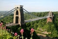Bristol, Clifton Suspension Bridge Royalty Free Stock Photo