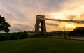 Bristol Clifton Suspension Bridge at Golden Hour B