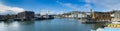 Bristol Docks Panoramic (SS Great Britain) Royalty Free Stock Photo