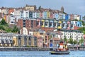 Colorful housing in Bristol