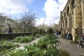The Castle park physic garden, a Green open space in Bristol city centre