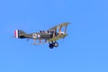 Bristol F2 Biplane in flight