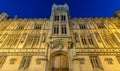 Bristol Guildhall by Night Royalty Free Stock Photo