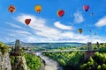 Bristol International Balloon Fiesta. Royalty Free Stock Photo