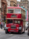 Bristol Lodekka FLF6G Vintage bus in Glasgow