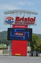 Bristol Motor Speedway, home of the World`s Fastest Half Mile Royalty Free Stock Photo