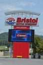 Bristol Motor Speedway, home of the World`s Fastest Half Mile Royalty Free Stock Photo