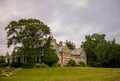 Bristol, Rhode Island - July, 3 2020: Historic Blithewold Mansion, Gardens & Arboretum. Royalty Free Stock Photo