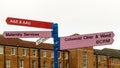 Bristol Southmead Hospital Direction Sign B