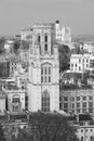 Bristol City Museum and Art Gallery is of Edwardian Baroque architecture seen from Cabot Tower. Royalty Free Stock Photo