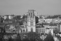 Bristol City Museum and Art Gallery is of Edwardian Baroque architecture seen from Cabot Tower. Royalty Free Stock Photo