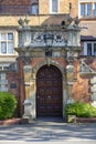 Doorway of Old House close to the Clifton Suspension Bridge Royalty Free Stock Photo