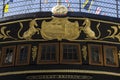 SS Great Britain is a museum ship and former passenger steamship, completed 1845 Royalty Free Stock Photo