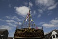 SS Great Britain is a museum ship and former passenger steamship Royalty Free Stock Photo