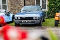 Bristol, UK- August 11, 2024: Blue Jensen Interceptor classic car at the 2023 motor show Royalty Free Stock Photo