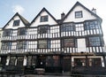 Bristol, UK - February 12 2020: The Llandoger Trow pub on King Street. Closed since 20th April 2019