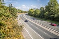 Bristol, UK - September 15, 2023: M32 motorway with traffic