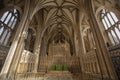 Bristol, United Kingdom, February 2019, View of the altar Bristol Cathedral Royalty Free Stock Photo