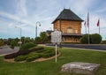 Old historic train depot in Bristol Virginia Royalty Free Stock Photo