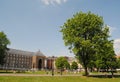 View towards College Green, central Bristol, south-west England Royalty Free Stock Photo