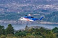 Bristow Helicopters Sikorsky S-92A helicopter Bergen airport in Norway Royalty Free Stock Photo