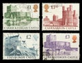 Britain Castle Postage Stamps