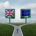 Britain European Union Decision Royalty Free Stock Photo