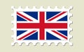 Britain Flag Stamp