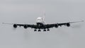 British Airways Airbus A380 landing