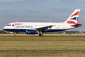 British Airways Airbus A319-100 Royalty Free Stock Photo