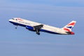 British Airways Airbus A320 taking off