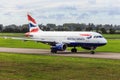 British Airways Airbus A319 Royalty Free Stock Photo