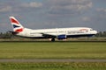 British Airways Boeing 737-400 Royalty Free Stock Photo