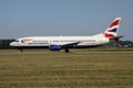 British Airways Boeing 737-400 Royalty Free Stock Photo