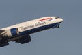 British Airways Boeing 777 jet airliner plane