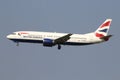 British Airways Boeing 737-400 Royalty Free Stock Photo