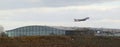 British Airways Boeing 747 taking-off over Terminal 5 Heathrow